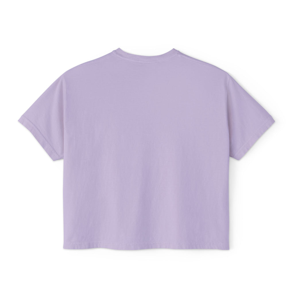 SALT Women's Boxy Tee - 'Salty Shenanigans' Beach Sunset Graphic Printify