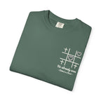 Minimal Heart Tic-Tac-Toe T-Shirt Printify