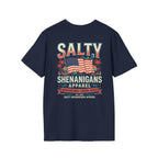 American Made Coastal Raised Patriotic T-Shirt Printify