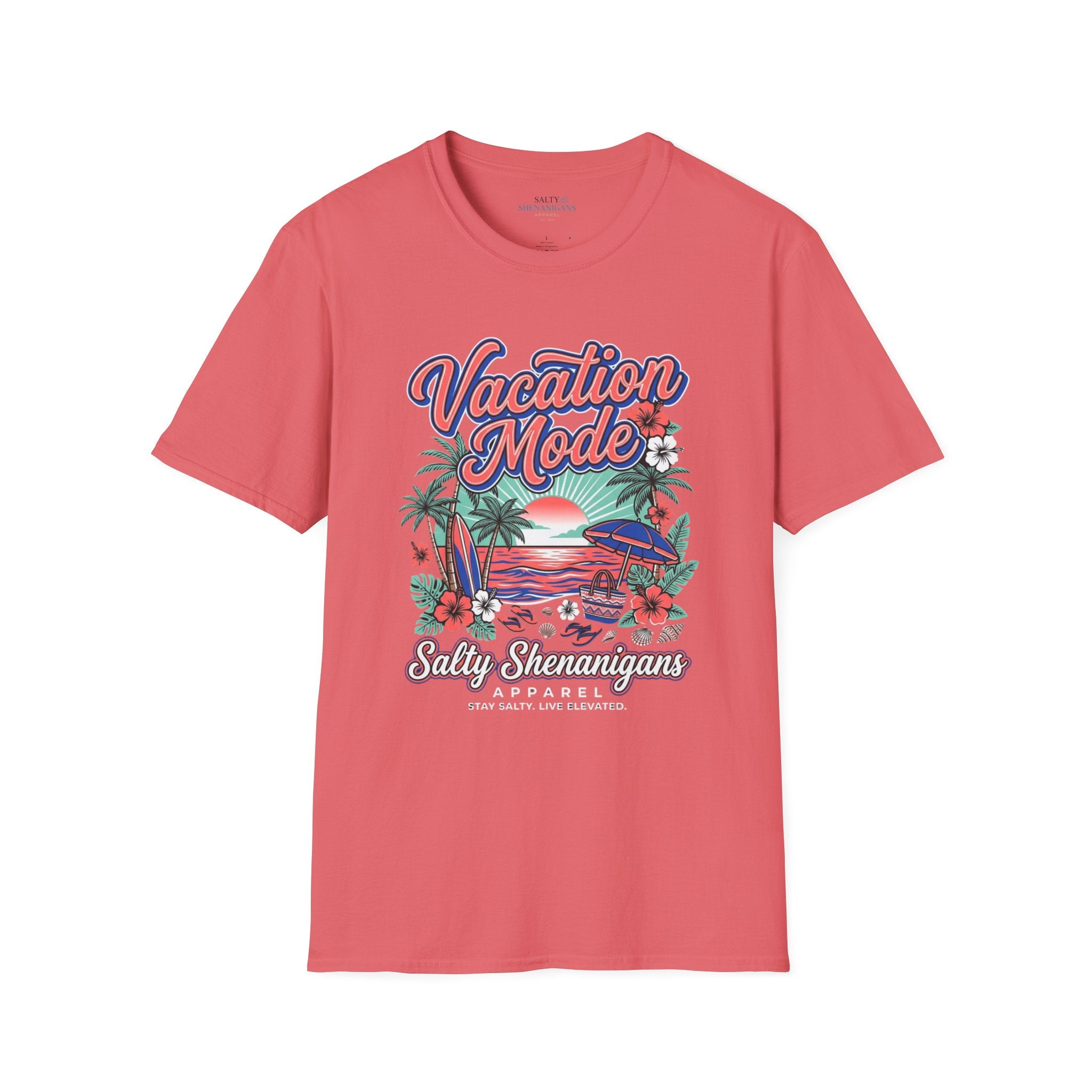 Vacation Mode Beach Resort T-Shirt Printify