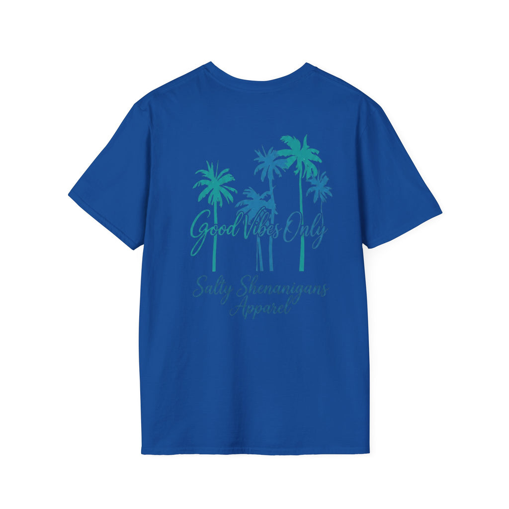 Good Vibes Only Coastal Palm Tee | Salty Shenanigans Apparel Printify