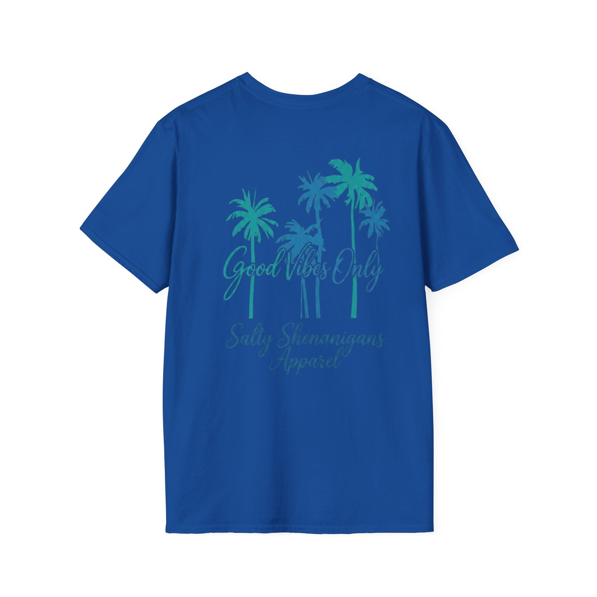 Good Vibes Only Coastal Palm Tee | Salty Shenanigans Apparel Printify