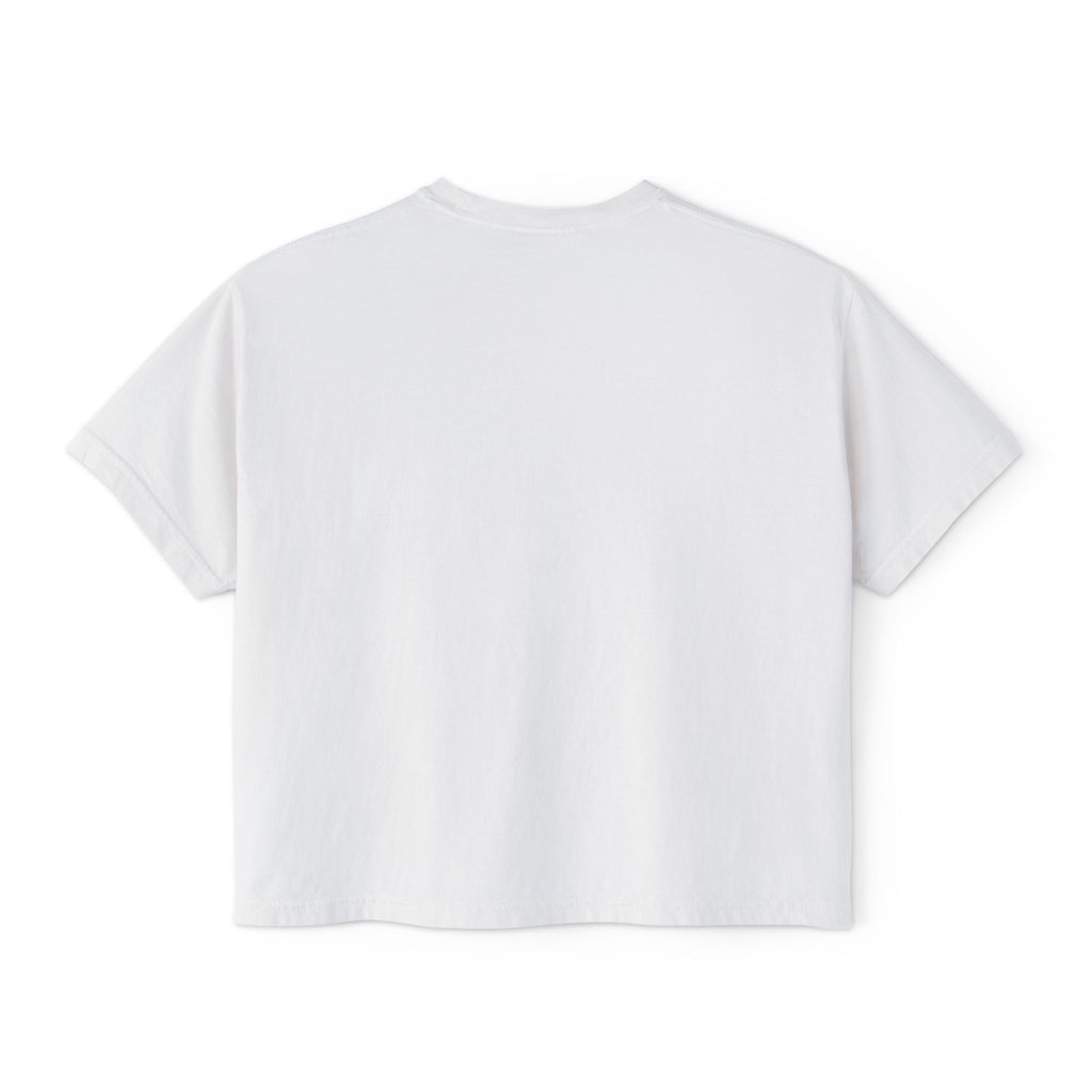 SALT Women's Boxy Tee - 'Salty Shenanigans' Beach Sunset Graphic Printify