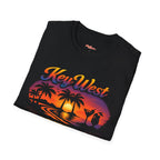 Key West Beach Palm T-Shirt Printify