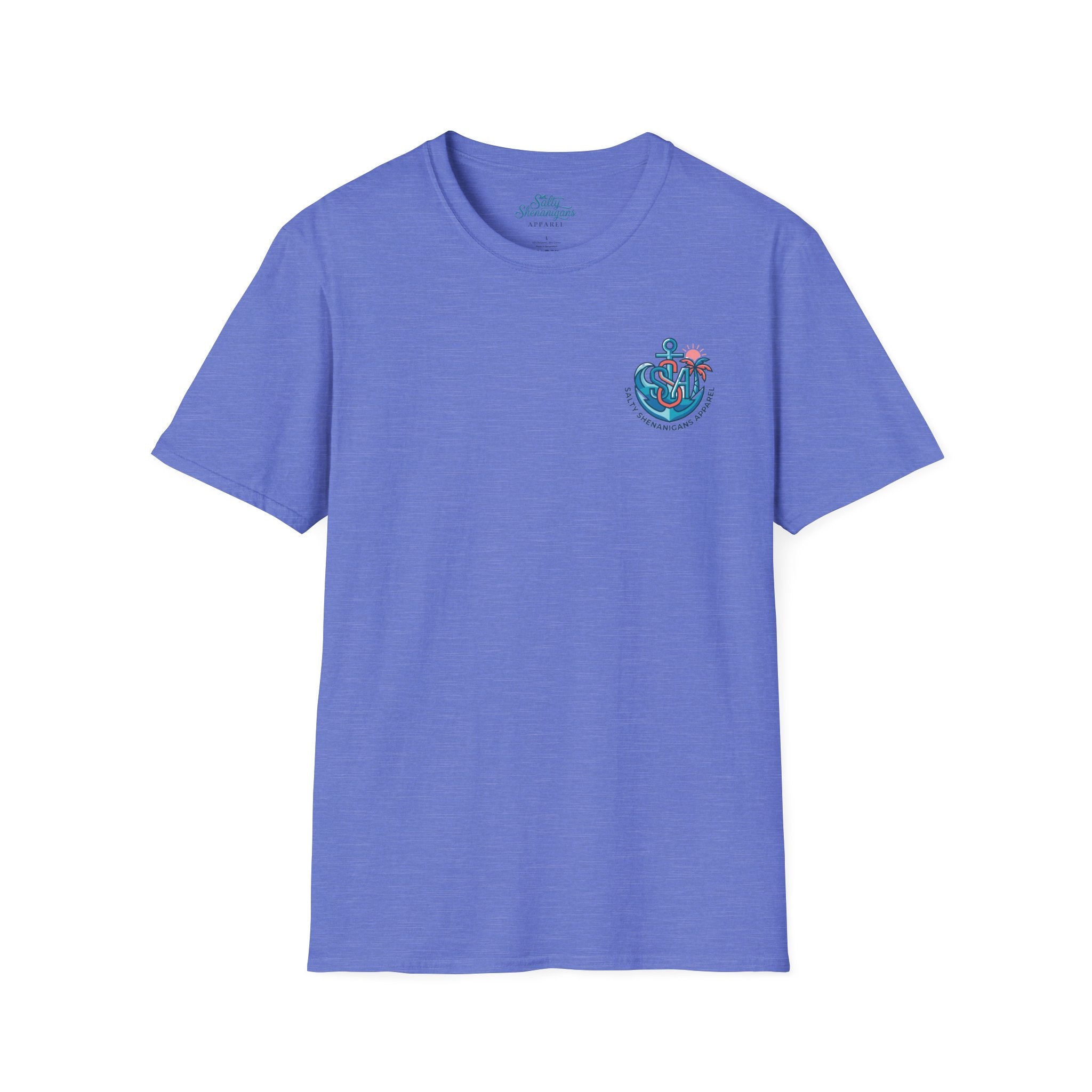 Salty Shenanigans Sunset Paradise Tee | Women's Coastal Beach T-Shirt Printify