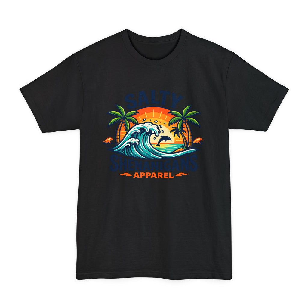 Salty Shenanigans Wave Tall T-Shirt — Salty Shenanigans Apparel Printify
