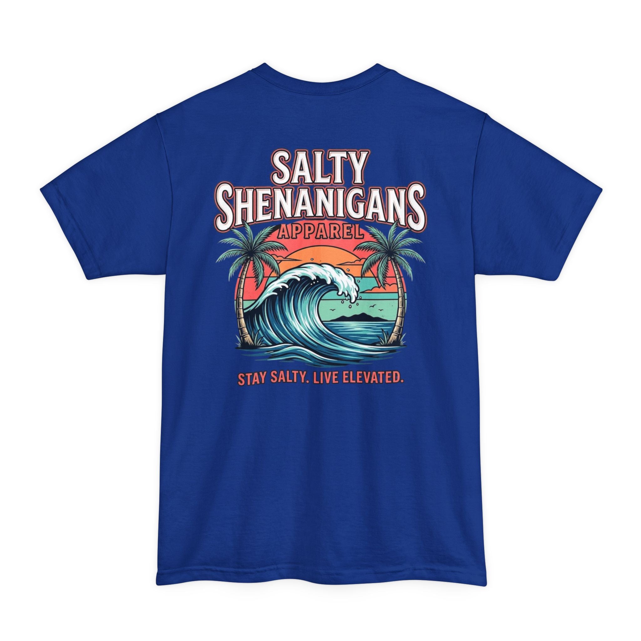 Salty Shenanigans Wave Crest T-Shirt Printify