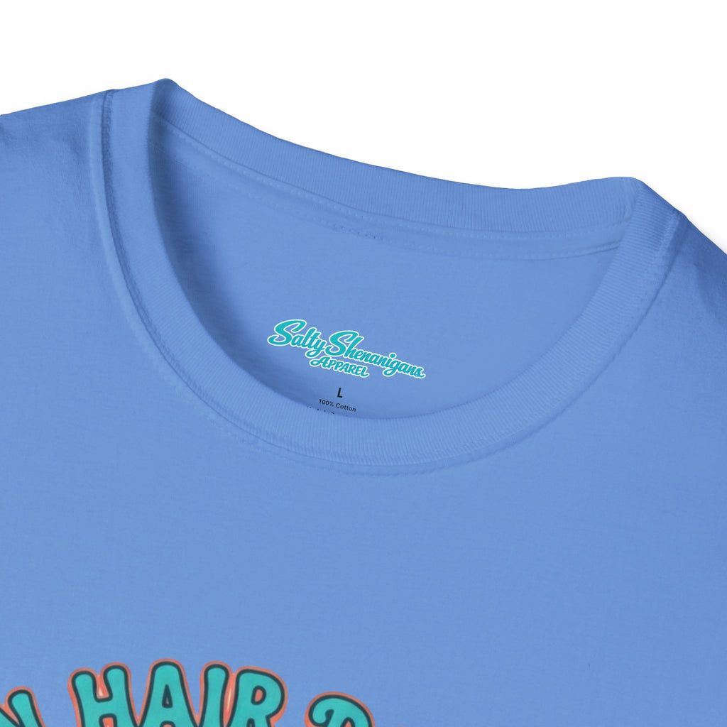 Ocean Hair Don't Care Salty Shenanigans Apparel  T-Shirt Printify