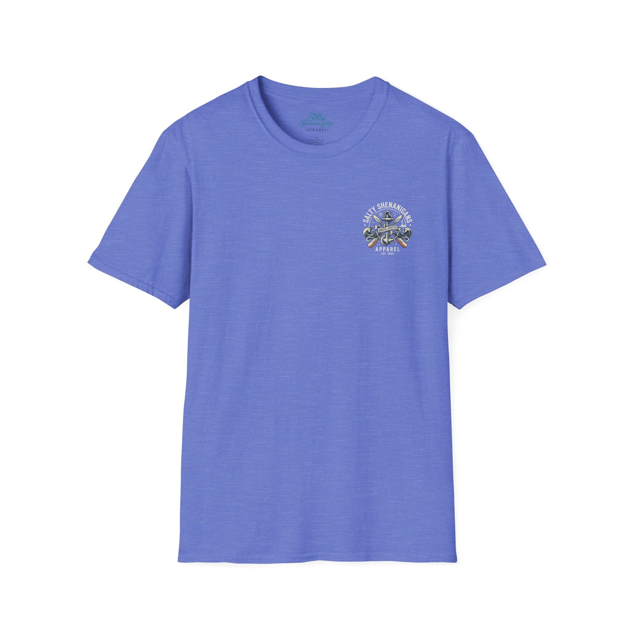 Marina Club Coastal Lifestyle Tee | Salty Shenanigans Apparel Printify