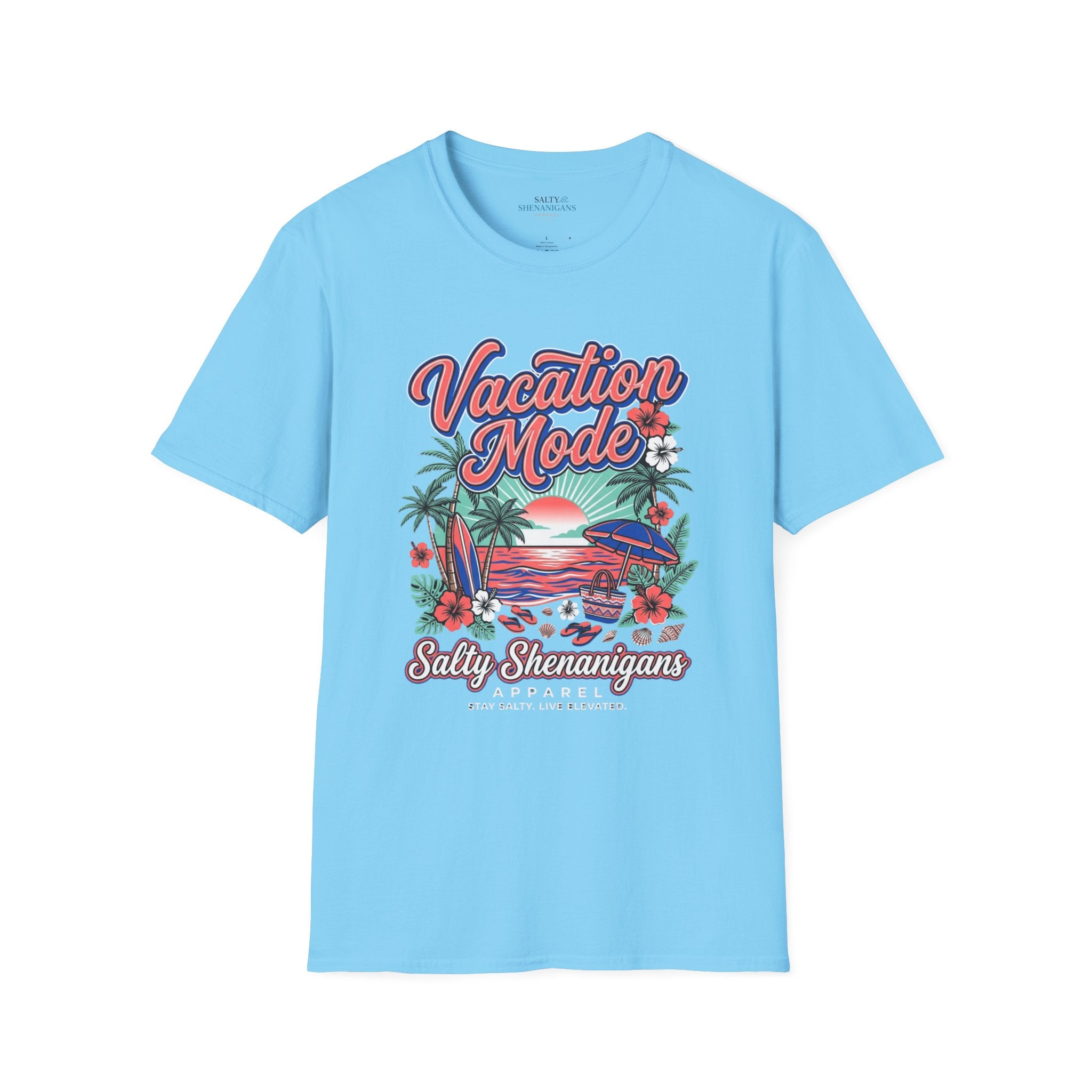Vacation Mode Beach Resort T-Shirt Printify