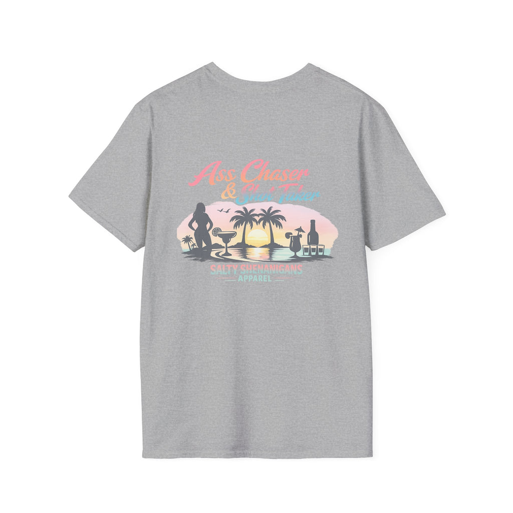 Funny - Ass Chaser & Shot Taker T-Shirt Printify