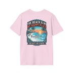 The Beach Is My Happy Place T-Shirt | Premium Coastal Graphic Tee Printify