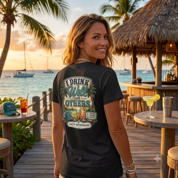 I Drink Well With Others Bella+Canvas Women's Tee Printify